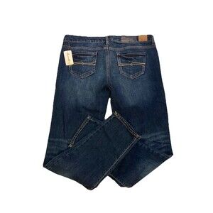 Forever 21 Jeans Women’s Size 31 Blue Straight Leg Denim Pants NEW